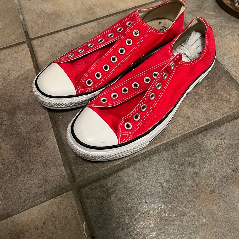 Mens Red Converse